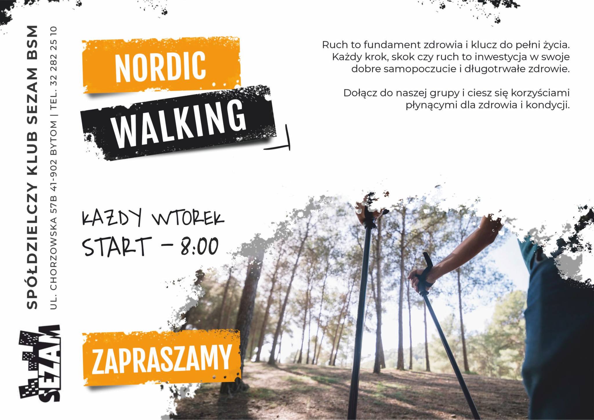 NORDIC WALKING Z SEZAMEM