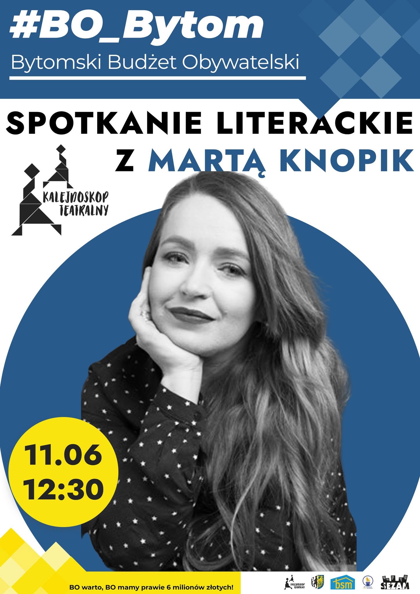 KALEJDOSKOP TEATRALNY: SPOTKANIE LITERACKIE Z MARTĄ KNOPIK
